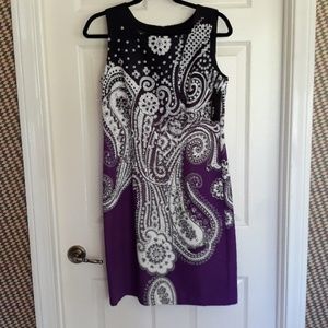 ALYX purple and black ombre dress